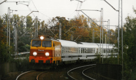 Lokomotywa EP09-016 z pociągiem EuroCity nr 45 BWE nr 71002/3...